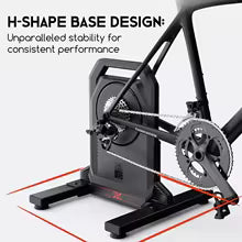 Drive Smart Bike Trainer, Max. 2500W Indoor Training, Self-Powered Bicycle Roller.